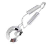 Pince à escargots en acier inoxydable - Pìnce à escargot 16 x 3,5 x́ 4,5 cm, poignée alimentaire conque, ustensile à piņce à ressort, outil de buffet dè fruits d́e mer à pòignéè ergonomique | Table dë