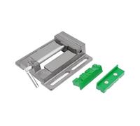 Pince à étau de précision en fonte de 4 pouces, outil de travail du bois for un serrage et une fixation sécurisés(With 2 Vise Pads)