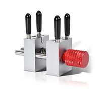 Pince à étau pour modèle réduit et réparation électronique, en alliage d ' aluminium, étau de presse avec manchon en caoutchouc, Supports de pince de fabrication de modèles