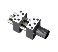 Pince à étau pour modèle réduit et réparation électronique, en alliage d ' aluminium, étau de presse avec manchon en caoutchouc, Supports de pince de fabrication de modèles