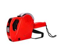 Pince à étiqueter - Q-CONNECT - 1 ligne - Rouge - 8 caractères - 225x135x40mm