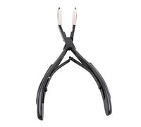 Pince à extensions de cheveux en acier inoxydable - Outil d'extension de cheveux humains simple et doux