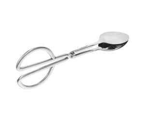 Pince à Feuille en Acier Inoxydable, Ciseaux, Argenté | Prise Main, Moulage Monobloc, Surface Polie, Gaufres, Usage la Cuisine
