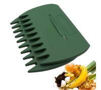 Pince à feuilles - Outil de retrait durable des débris - Accessoire de jardin polyvalent pour lit de fleurs d'automne, pelouse, piscine, extérieur, nettoyage