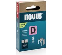 Pince à fil plat D type 53 F largeur de pince 11,3mm 8mm 1,25mm 1200 pcs. NOVUS