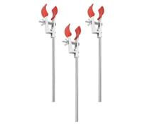 Pince à Flacon pour Tube à Essai, Support de Serrage Laboratoire | Acier au Carbone, Surface Antidérapante, Longueur 15 à 60mm, pour Ballon à Fond Rond