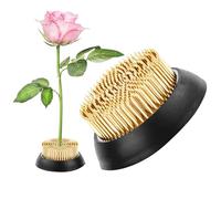 Pince à fleurs à épingles | Support à aiguilles en acier pour fleurs - Outil durable avec support à aiguilles en cuivre pour décoration intérieure jardin extérieur