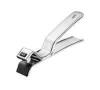 GEFU Pince à four FIXIT Acier inoxydable noir Thermorésistance jusqu'à 250 ° Ergonomique