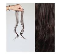 Pince à frange, Frange latérale à air, longue frange bouclée ondulée à clipser, frange latérale avant for femme, usage quotidien, ensemble de 2 branches longues, fausse frange synthétique naturelle,F