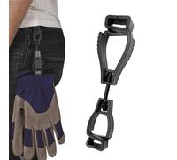 Pince à gants | Porte-gants haute performance contre la perte avec deux | Clips | Clips à gants pour ouvriers du bâtiment, à accrocher sur une barre, un crochet ou un dans votre placard