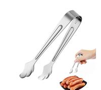 Pince à glace, en acier inoxydable, légère, pour restaurant, mariage, bar, barbecue