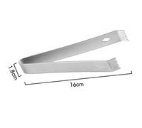Pince à glace en acier inoxydable pour barbecue,pince pour aliments,pour pain,gâteau,viande,Bar d'extérieur,pince à glace,Bar,accessoires de cuisine à domicile - Type E