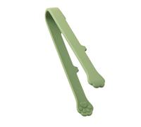 Pince à glaçons en silicone lavable au lave-vaisselle pour saisir la salade, la glace et les plats chauds - Pince à glace ergonomique en silicone