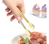 Pince à glaçons Ustensiles de cuisine Ustensiles de service polyvalents | Ustensiles de cuisine en acier inoxydable pour sucre, glaçons, tranches de citron, gelées, biscuits, guimauves