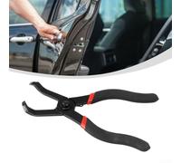 Pince à goupille avec angle de 30 degrés, conçue pour enlever les rivets en plastique avec broches centrales sur les clips de panneau dans l'intérieur et les garnitures de voiture