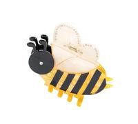 Pince à griffes d'abeilles pour adultes et enfants Poignée de cheveux solide pour coiffure Queue de cheval Filles Belles décorations de cheveux