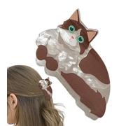 Pince à griffes de chat | Petites pinces à cheveux amusantes -, n'importe où avec notre pince à chat ! Son design facile à transporter est facile à transporter, petite et légère, pince à cheveux