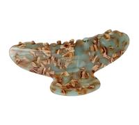 Pince à griffes de tortue - Grand support pour cheveux de 10,4 cm, pince en acétate de cellulose de marbre, accessoire à forte adhérence | à cheveux pour femme, parfaite pour un usage quotidien