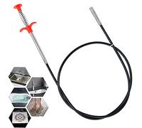 Pince à Griffes Flexible 160 cm - Outil de Ramassage Pince - Telescopique Ramasse Objet - Furet Deboucheur Canalisation pour évier, lavabo, toilettes