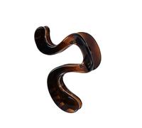 Pince à griffes pour de cheval, coque, Dark brown | Dents intérieures, charnière à ressort, maintien bien rangé pour les déplacements, les voyages, l ' école, les