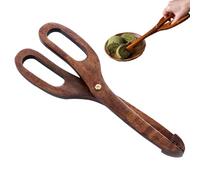 Pince à grille-pain en bois - Pince de service à pince à pince, pince de service antidérapante de qualité alimentaire, outil de cuisine résistant à la chaleur | Ustensile de manipulation sûr pour pain
