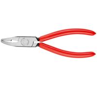 Pince à gruger le verre 160mm - Gainage PVC - Tête polie - Becs de largeur 9,5mm KNIPEX - 9151160