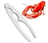 Pince à homard - Crackers à crabe en acier inoxydable - Outils ergonomiques pour fruits de mer - Ustensiles de pattes de crabe, casse-noix pour homard, fruits de mer, noix et crabe