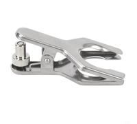 Pince à joint à rotule en acier inoxydable 35 # - Instrument de laboratoire - Porte-bouteille réglable pour installation de reflux - 10 x 6 x 5 cm
