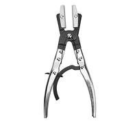 Pince à les durites à mâchoires à cliquet, pince automatique de serrage pour colliers de durite, outil universel pivotant pour les durites de radiateur, de frein et de (30,5 cm / 12 pouces)