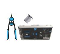 Scell-it - Pince à sertir à levier N200 compact - M3–M8 - Corps en fonte d'aluminium - 150 écrous