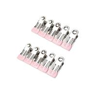 Pince a Linge 10Pcs Stainless Steel Clothes Peg Household Multipurpose Sealing Clips Windproof Non Slip No Trace Fixed Clamp Airing Clothespin(Color1)
