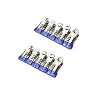 Pince a Linge 10Pcs Stainless Steel Clothes Peg Household Multipurpose Sealing Clips Windproof Non Slip No Trace Fixed Clamp Airing Clothespin(Dark Blue)