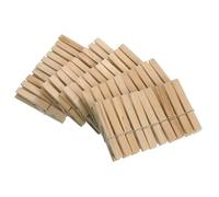 Pince à linge bois, lot de 50 pièces