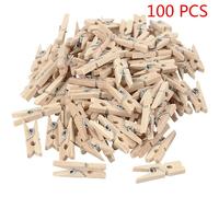 Pince À Linge En Bois Pour Album Phhoto, Mini Épingle À Linge, Épingle À Linge Pour La Maison, Piquet Mural