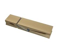 Pince à linge géante en bois - Grande pince à linge en bois 15x3,5cm pour la déco, le bureau, le bricolage - Vente à l'unité