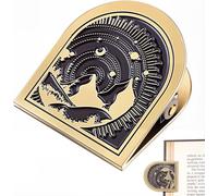 Pince À Livre En Métal Pour Voyageur Pince À Journal Forêt Vintage Bronze Antique Alliage Classeur De Factures Midori Porte Page Décoratif Pour Tn Travelers Art Journaling Lecture Décoration