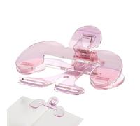 Pince à livre transparente - 7,5 cm - Support ergonomique pour pages de doigts | Accessoire de lecture incliné confortable et antidérapant - Outil de fixation de page léger pour manuels scolaires