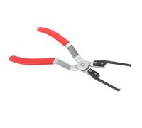 Pince à Long Bec pour Relais Automobile, Extraction et Réparation | Alliage Rouge, Maintien des Pinces Ouvertes, Retrait des Colliers, pour Flexible Auto et Remplacement