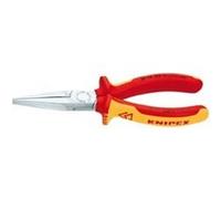 Knipex Pince à becs longs chromée, isolées par gaines bi-matière, certifiées VDE 160 mm 30 16 160