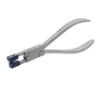 Pince à Lunettes sans Monture en Acier Inoxydable pour Réparation | Outil D'opticien Compact, Serrage des Vis, Réglage des Montures Optiques et Lunettes, Couleur Argenté