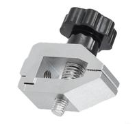 Pince à mâchoire 500N pour testeur de résistance à la traction - Jauge de force de traction - Fixation en acier inoxydable avec rainure dentée pour test de film en caoutchouc de câble - Ouverture de