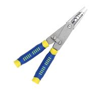 Pince à mâchoire ergonomique antidérapante réglable 0,5 à 6 mm² adaptée pour dénuder les fils et l'entretien des câbles Outil professionnel d'électricien