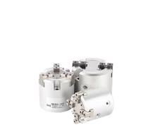 Pince à mâchoires de mandrin pneumatique, cylindre à doigt, deux, trois, quatre mâchoires, MHS3/2/4-16/20/32D, 1 pièces(MHS3-25D)