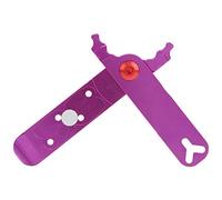 Pince à maillon principal de vélo, pinces à chaîne à maillons principaux en alliage d'aluminium pinces à chaîne de vélo dissolvant de maillon de chaîne de vélo outil de retrait(violet)