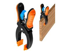 Pince à main à cliquet - Nylon ergonomique texturé avec gâchette de déverrouillage, pince-étau dentée, pied pivotant articulé, équipement d'ingénierie de fixation à saisie instantanée | Fabrique minia