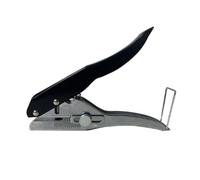 Pince à main à trou unique pour papier et cuir PVC, design portable compact avec capacité de 2,5 mm pour bureau, maison, école, étiquettes