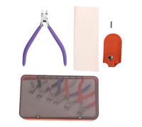 Pince à modeler de 12,7 cm, pince à lame unique Gundam, outil de fixation de réparation ultra fin avec poignée antidérapante, coupe-carotte pour boîte cadeau de construction de