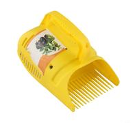 Pince à myrtilles avec dents de peigne pour myrtilles, canneberges, mûres et petites baies - Outil de récolte de fruits de jardin de grande capacité, PP Mater