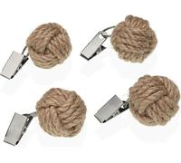 Pince à nappes Versa 3,8 x 3,8 x 3,8 cm 4 pièces