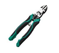 Pince à nez aiguille industrielle précise en acier de 9 pouces, pince à dénuder et à sertir, pour un accès facile, pince ergonomique à poignée ergonomique